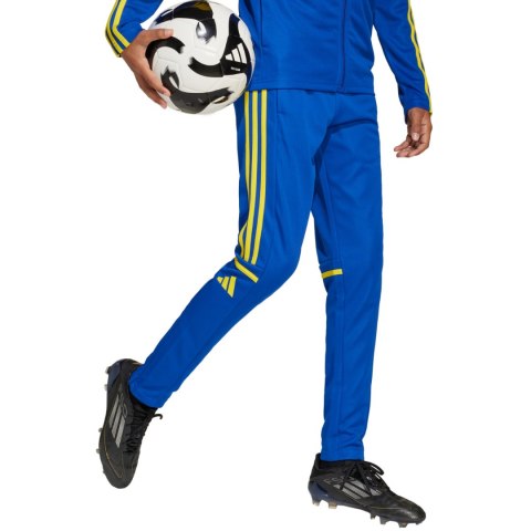 Spodnie dla dzieci adidas Squadra 25 Training niebiesko-żółte JP3154 164cm Adidas teamwear
