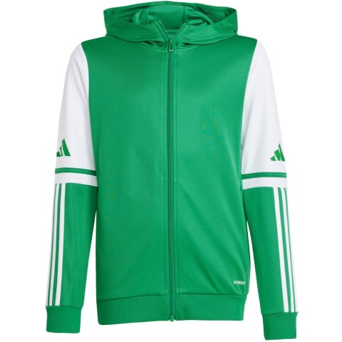 Bluza dla dzieci adidas Squadra 25 Hoody zielono-biała JP3163 116cm Adidas teamwear