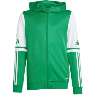 Bluza dla dzieci adidas Squadra 25 Hoody zielono-biała JP3163 128cm Adidas teamwear