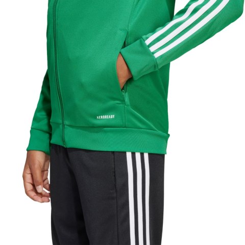 Bluza dla dzieci adidas Squadra 25 Hoody zielono-biała JP3163 140cm Adidas teamwear