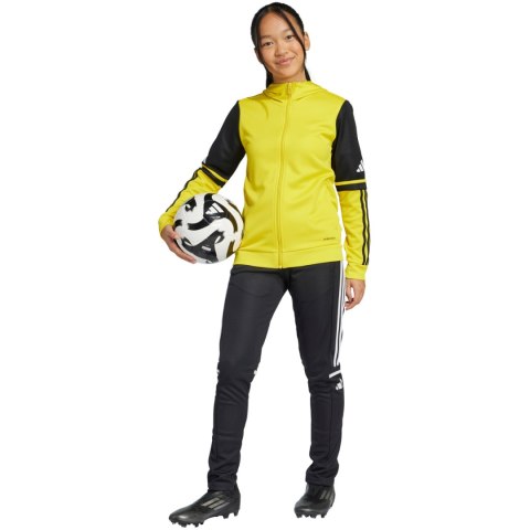 Bluza dla dzieci adidas Squadra 25 Hoody żółto-czarna JP3386 128cm Adidas teamwear