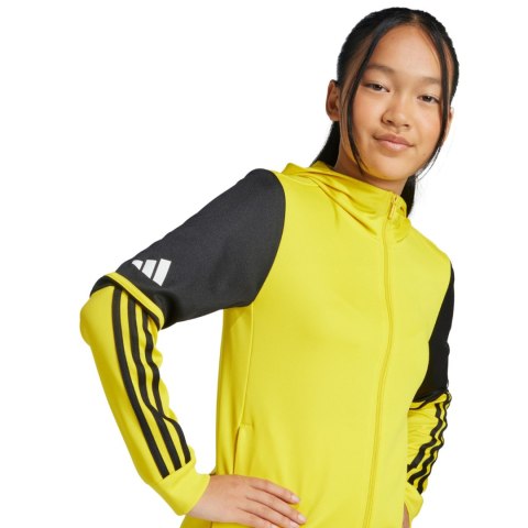 Bluza dla dzieci adidas Squadra 25 Hoody żółto-czarna JP3386 140cm Adidas teamwear