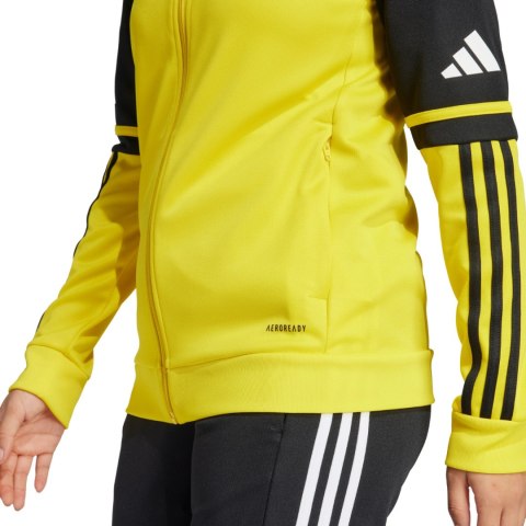 Bluza dla dzieci adidas Squadra 25 Hoody żółto-czarna JP3386 164cm Adidas teamwear