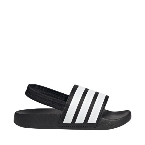Klapki dla dzieci adidas Adilette Estrap czarne JR5328 30 Adidas