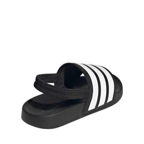 Klapki dla dzieci adidas Adilette Estrap czarne JR5328 30 Adidas