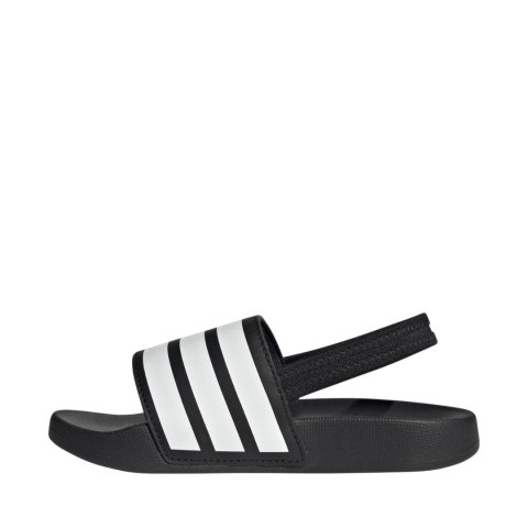 Klapki dla dzieci adidas Adilette Estrap czarne JR5328 30 Adidas