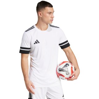 Koszulka męska adidas Squadra 25 biało-czarna JG5835 XL Adidas teamwear
