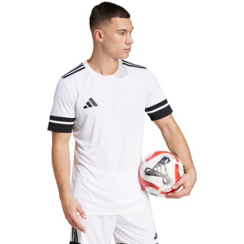 Koszulka męska adidas Squadra 25 biało-czarna JG5835 L Adidas teamwear