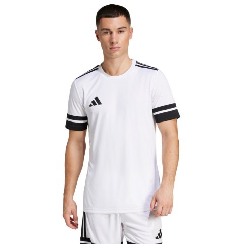 Koszulka męska adidas Squadra 25 biało-czarna JG5835 L Adidas teamwear