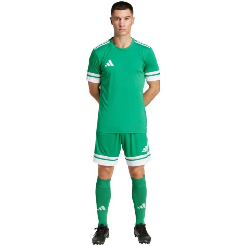 Koszulka męska adidas Squadra 25 zielono-biała JN7485 S Adidas teamwear