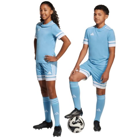 Spodenki dla dzieci adidas Squadra 25 błękitne JJ2426 116cm Adidas teamwear