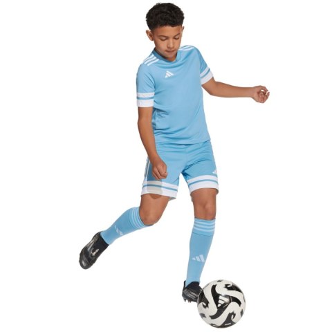 Spodenki dla dzieci adidas Squadra 25 błękitne JJ2426 140cm Adidas teamwear