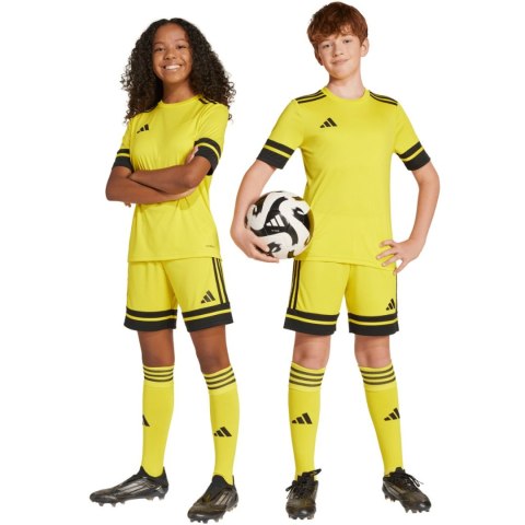 Spodenki dla dzieci adidas Squadra 25 żółte JJ2421 152cm Adidas teamwear