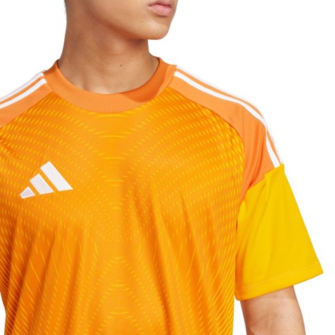 Koszulka bramkarska męska adidas Tiro 25 Competition Jersey Short Sleeve pomarańczowa JN4502 S Adidas teamwear