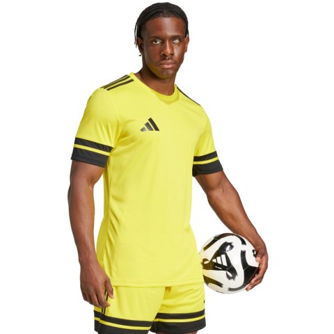 Koszulka męska adidas Squadra 25 Jersey Short Sleeve żółta JG5831 L Adidas teamwear