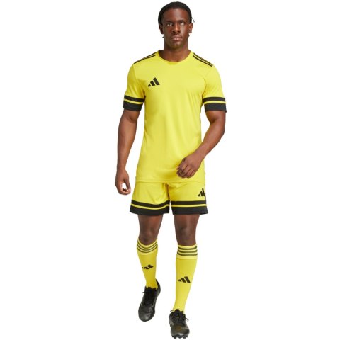Koszulka męska adidas Squadra 25 Jersey Short Sleeve żółta JG5831 L Adidas teamwear