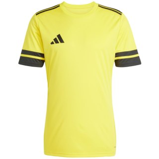 Koszulka męska adidas Squadra 25 Jersey Short Sleeve żółta JG5831 S Adidas teamwear