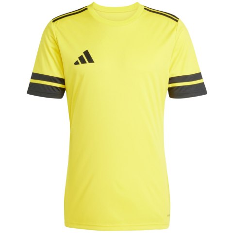 Koszulka męska adidas Squadra 25 Jersey Short Sleeve żółta JG5831 S Adidas teamwear