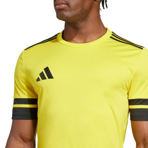 Koszulka męska adidas Squadra 25 Jersey Short Sleeve żółta JG5831 S Adidas teamwear