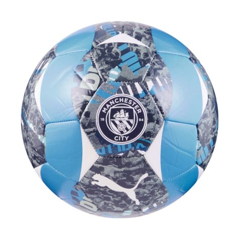 Piłka nożna Puma MCFC Prematch szaro-niebieska 84548 74 5 Puma