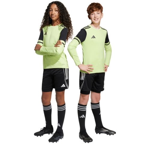 Spodenki bramkarskie dla dzieci adidas Squadra 25 czarne JJ1942 128cm Adidas teamwear