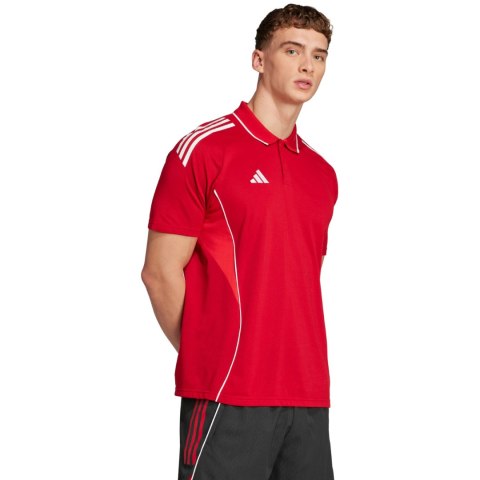 Koszulka męska adidas Tiro 25 Competition Polo czerwona JY1805 2XL Adidas teamwear
