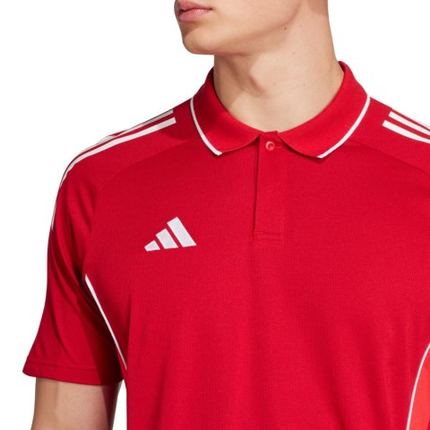 Koszulka męska adidas Tiro 25 Competition Polo czerwona JY1805 XL Adidas teamwear