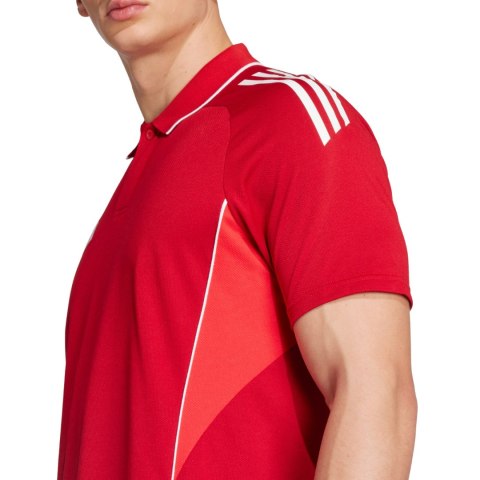 Koszulka męska adidas Tiro 25 Competition Polo czerwona JY1805 S Adidas teamwear