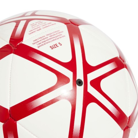 Piłka nożna adidas Starlancer Club biało-czerwona JM1800 3 Adidas