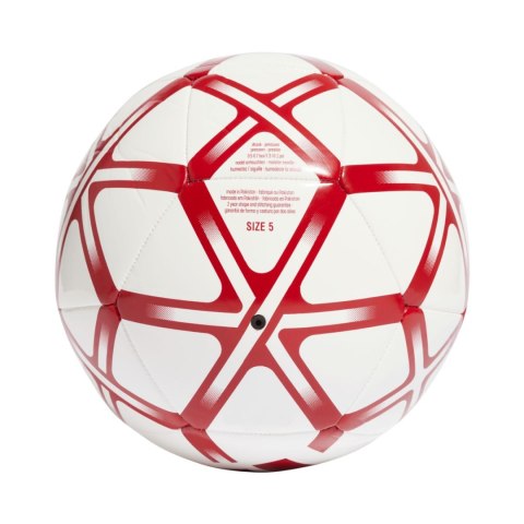 Piłka nożna adidas Starlancer Club biało-czerwona JM1800 5 Adidas