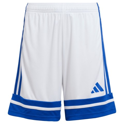 Spodenki dla dzieci adidas Squadra 25 biało-niebieskie JJ2425 128cm Adidas teamwear