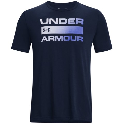 Koszulka męska Under Armour Team Issue Wordmarsk SS granatowa 1329582 408 L Under Armour