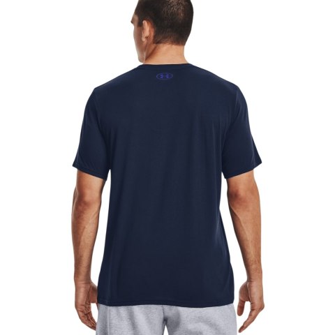 Koszulka męska Under Armour Team Issue Wordmarsk SS granatowa 1329582 408 M Under Armour