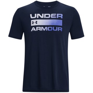 Koszulka męska Under Armour Team Issue Wordmarsk SS granatowa 1329582 408 S Under Armour