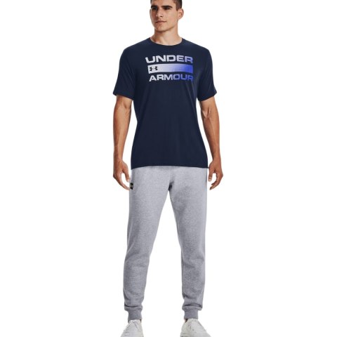 Koszulka męska Under Armour Team Issue Wordmarsk SS granatowa 1329582 408 S Under Armour