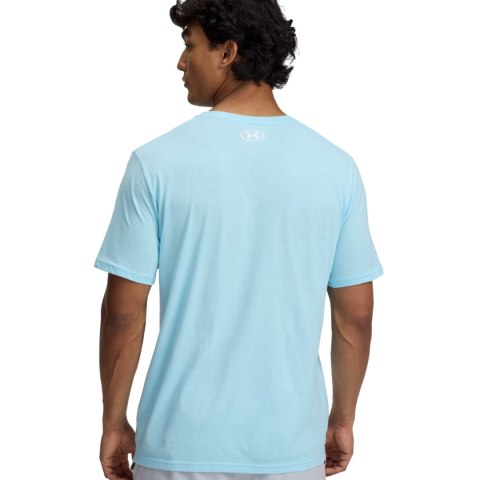 Koszulka męska Under Armour Team Issue Wordmarsk SS jasno-niebieska 1329582 494 XL Under Armour