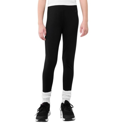 Legginsy dla dziewczynki 4F CAS F220 głęboka czerń 4FJWMM00TTIGF220 20S 152cm 4F