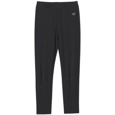 Legginsy dla dziewczynki 4F CAS F220 głęboka czerń 4FJWMM00TTIGF220 20S 152cm 4F