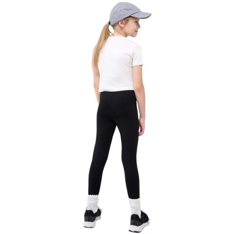 Legginsy dla dziewczynki 4F CAS F220 głęboka czerń 4FJWMM00TTIGF220 20S 152cm 4F