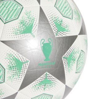 Piłka nożna adidas UCL Club 24/25 Knockout Stages biało-zielono-szara JH1283 4 Adidas teamwear