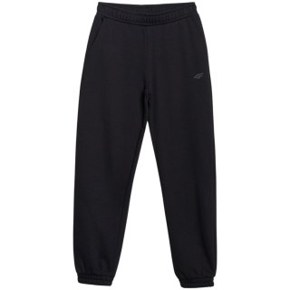 Spodnie dla dziewczynki 4F CAS F0950 głęboka czerń 4FJWSS25TTROF0950 20S 128cm 4F