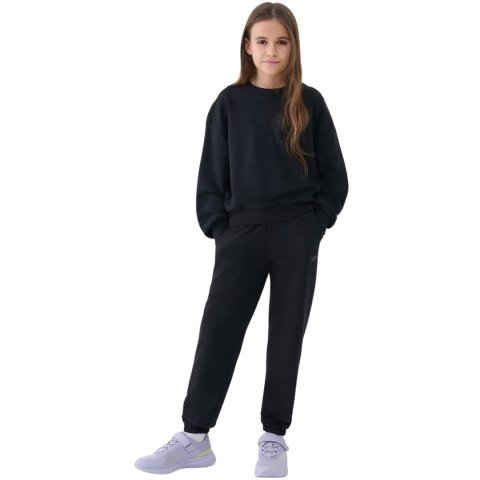 Spodnie dla dziewczynki 4F CAS F0950 głęboka czerń 4FJWSS25TTROF0950 20S 152cm 4F