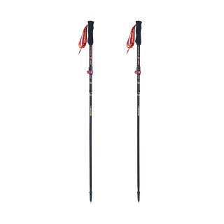 Kije trekkingowe Viking Kettera Pro Lady Trekking czarno-różowe 610-25-7713-0946-UNI Viking