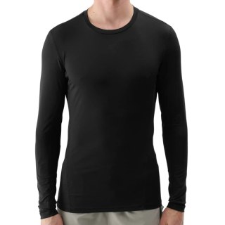 Koszulka męska Longsleeve 4F M372 głęboka czerń 4FWSS25TFLOM372 20S M 4F