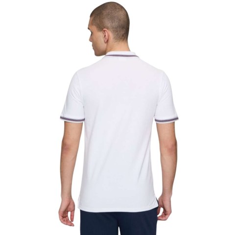 Koszulka męska polo Fila Lubbeek biała FAM0898 10001 L Fila