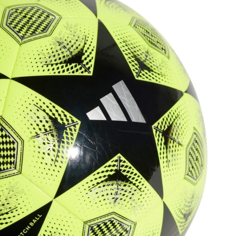 Piłka nożna adidas UCL Club 24/25 Knockout Stages żółto-czarna JH1282 5 Adidas teamwear