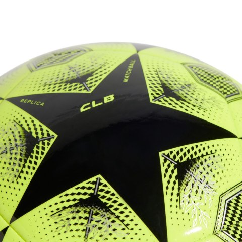 Piłka nożna adidas UCL Club 24/25 Knockout Stages żółto-czarna JH1282 5 Adidas teamwear
