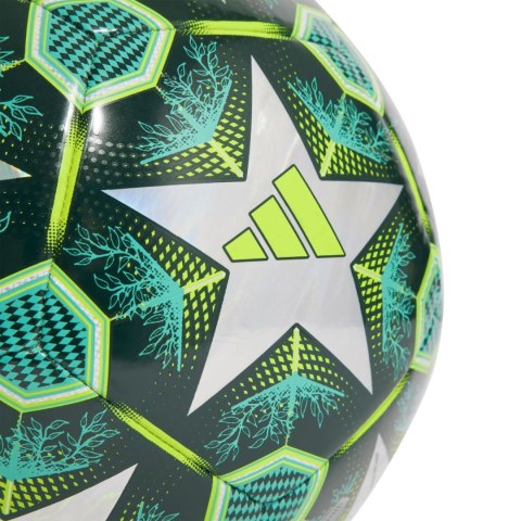 Piłka nożna adidas UCL Training 24/25 Knockout Stages Foil zielono-srebrna JH1280 5 Adidas teamwear