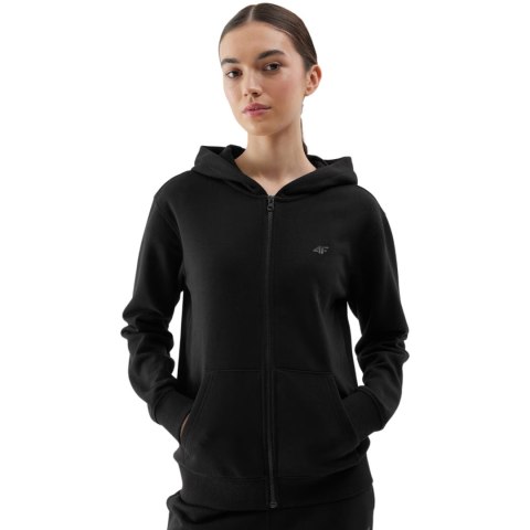 Bluza damska 4F F0956 głęboka czerń 4FWSS24TSWSF0956 20S 4F Bluza damska 4F F0956 głęboka czerń 4FWSS24TSWSF0956 20S 4F