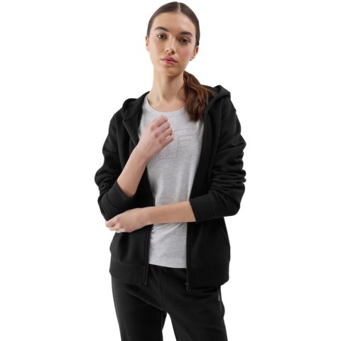 Bluza damska 4F F0956 głęboka czerń 4FWSS24TSWSF0956 20S 4F Bluza damska 4F F0956 głęboka czerń 4FWSS24TSWSF0956 20S 4F
